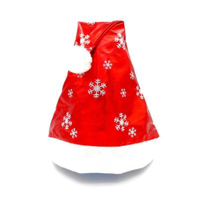 

New Plush Red And White Santa Claus Caps Santa Hat For Christmas Party Costume