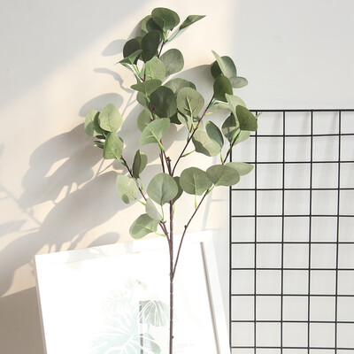 

Toponeto Artificial Plants Fake Leaf Foliage Bush Home Office Garden Flower Wedding Decor