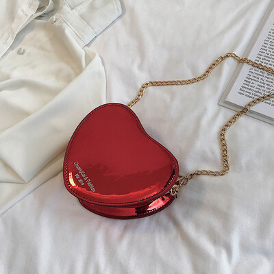 

Lingge chain bag handbag 2019 Korean version of the shoulder Messenger bag patent leather mini lock small square bag small fragrance bag