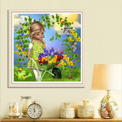 

Siaonvr 5D DIY Diamond Painting Embroidery Round Diamond Home Decor Gift