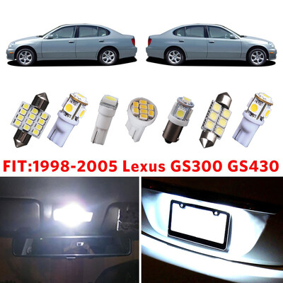 

16X White LED Light Interior Package Kit Deal for 1998-2005 Lexus GS300 GS430