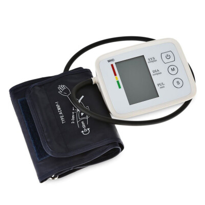 

Blood pressure meter charging arm type electronic blood pressure monitor For Gauge Heart Rate Medical Tonometer