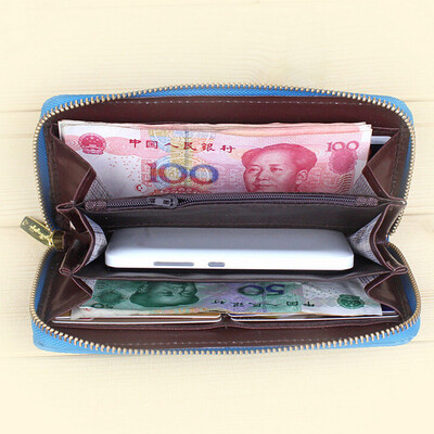 

Tailored Fashion Women Leather Zipper Wallet Clutch Card Holder Purse Lady Long Handbag