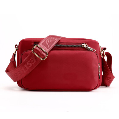 

Womens Bag Chao Multi-Layer Bag Single Shoulder Straddle Bag Mini Waterproof Nylon Oxford Bag Mothers Bag
