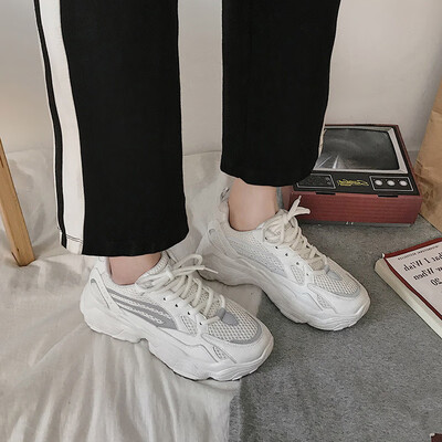 

Sports shoes female Inins100 fashion mesh shoes summer breathable running trend father shoes intellectual smoked shoes are super h