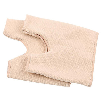 

1 Pair U-Shaped Foot Protection Forefoot Pad High Elastic Nylon Non-Slip Thumb Toe Hallux Valgus Corrector Socks
