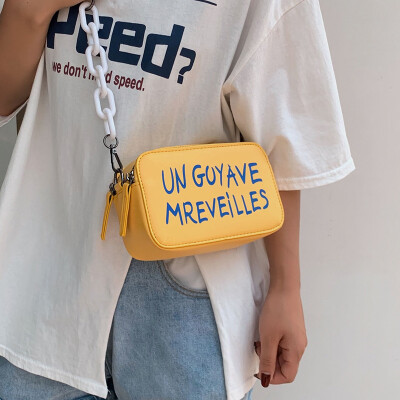 

Foreign mini bag popular female bag 2019 new wave fashion shoulder bag wild ins girls crossbody bag