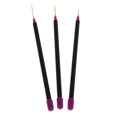 

〖Follure〗3Pcs Nail Art Tips Tools Polish Pen Brush