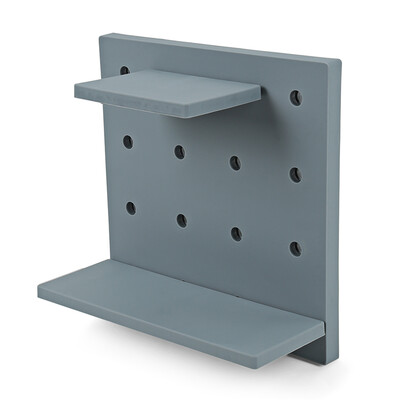

Floating Wall Plastic Hole Plate Storage Partition Hanging Shelf