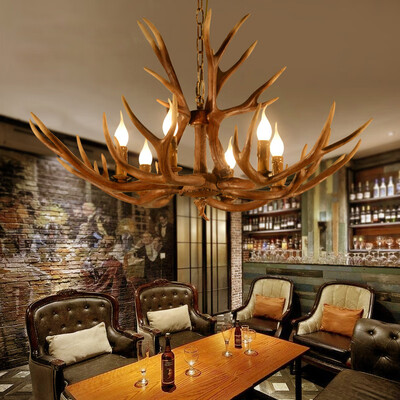 

Retro Resin Antlers Droplight