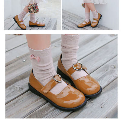 

Children Baby Girl Flats Shoes 1-11Y Spring Autumn Casual Kids Breathable Anti-Slip Soft Soled Princess