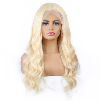 

Brazilian Blonde Wig Body Wave 134 Human Hair Wigs Blonde Color 613 Human Hair Lace Front Wigs Blonde Hair