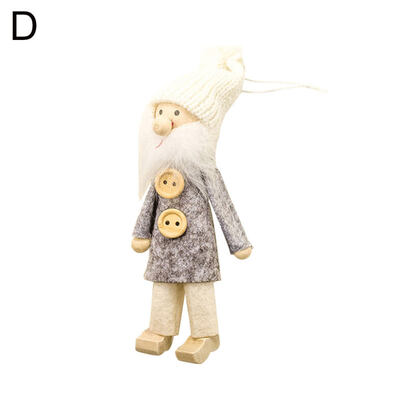 

Christmas Tree Santa Girl Doll Pendant Hanging Ornament Party Showcase Decor