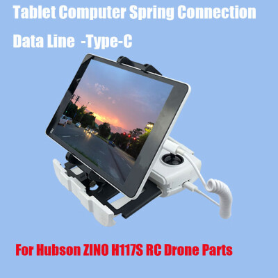 

Siaonvr Tablet Computer Spring Connection Data Line for Hubson ZINO H117S RC Drone Parts