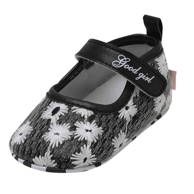 

Newborn Kids Baby Boys&Girls Shoes Letter Printed Anti-Slip Footwear Crib Shoes