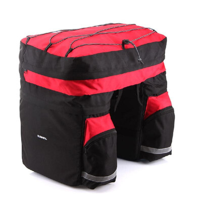 

ROSWHEEL 60L Cycling Bicycle Bag Bike Double Side Rear Rack Tail Seat Trunk Bag Pannier