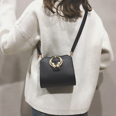 

Tailored Women Tide Ins Fashion Small Square Bag Chic Retro Casual Messenger Bag