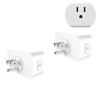 

Intelligent WiFi SmartPlug Voice Control Wireless Time Switch With Ports Timing Socket Home Remote for IFTTT Control