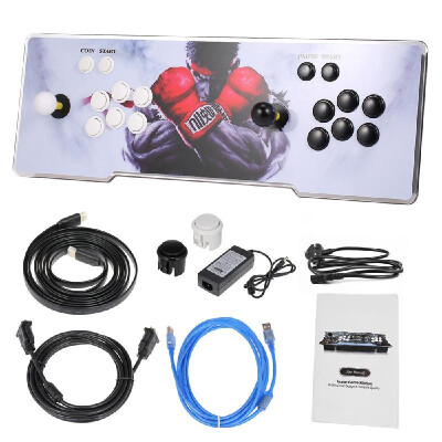 

6S 1399 in 1 Arcade Console Joystick Arcade Buttons 1 Player 2 Players Control Retro Arcade Game Box White