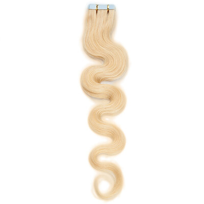 

Tape in Human Hair Extensions Long Straight Curly Wavy Skin Weft Glue in Hairpieces Invisible Double Sided Tape