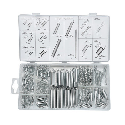 

〖Follure〗200 SMALL METAL LOOSE STEEL COIL SPRINGS ASSORTMENT KIT