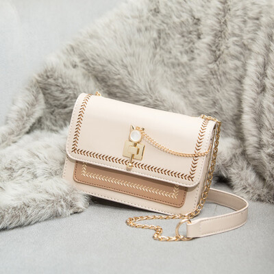 

Little girl bag summer small fresh fashion chain small square bag French minority single shoulder oblique satchel bag