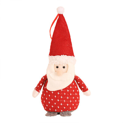 

1 Merry Christmas Cloth Doll Home Tree Decoration Children Gifts Pendant Party