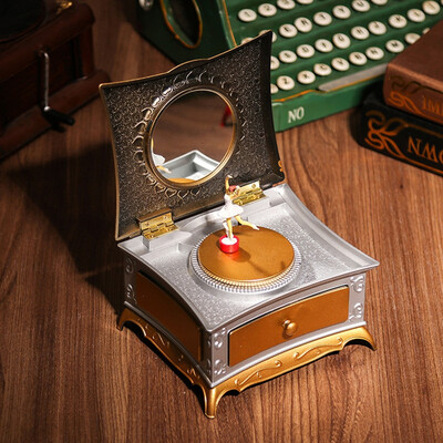 

A Forma Di Cuore Ballerina Di Danza Music Box Scatola Plastica
