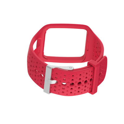 

〖Follure〗Replacement Silicone Band Strap For TomTom Multi Sport Cardio GPS Watch BK