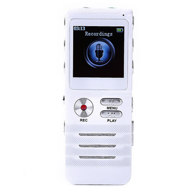 

Portable 8GB Colorful Screen Voice Activated Recorder 1536KBPS Recording Digital Voice Recorder MP3 Music Player