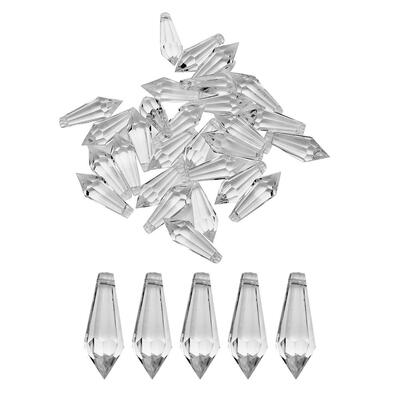 

30pcs Acrylic Chandelier Crystal Beads Hanging Garland Wedding Party Decor