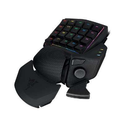 

Razer Orbweaver Chroma Mechanical Keyboard 30 Progammable Keys Wired Gaming Keyboard One-hand RGB Backlit Black