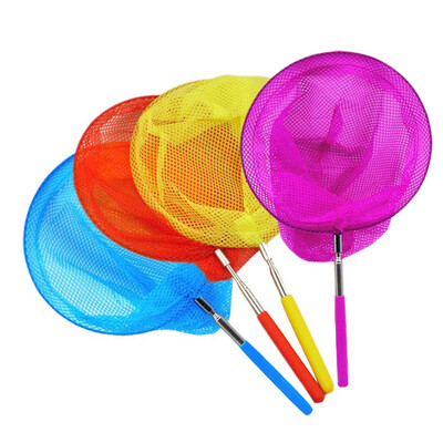 

Siaonvr 4PCS Kids Telescopic Butterfly Net Fishing Nets Insect Net Extendable 34 Inch