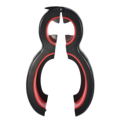 

6 In1 Gripper Screw Cap Kitchen Supplies Wrench Manual Jam Twist Bottle Opener Non-Slip Can Opener Jar Lid Remover