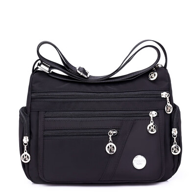 

Nylon Back Bag Women Canvas Middle-aged Mother Bag One Shoulder Back Bag Oxford Bag