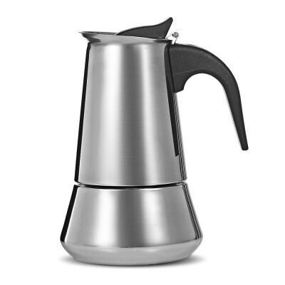 

Stainless Steel Moka Coffee Pot Stovetop Espresso Maker