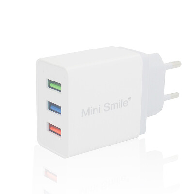 

Minismile 5V 24A 3 USB Port Fast Home USB Power Travel Charger for iPhone