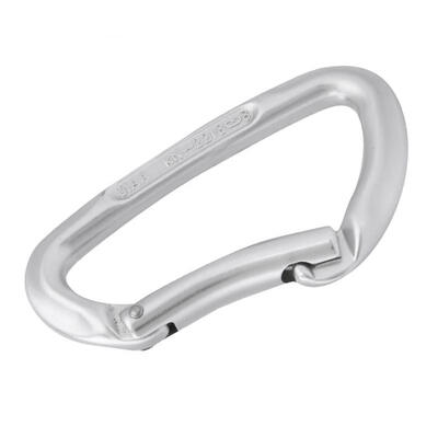 

Greensen Silver D-shaped Screw Lock Carabiner Outdoor Activities Rock Climbing Accessories