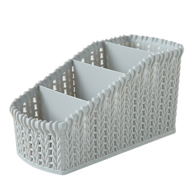 

Siaonvr 1PC Office Plastic Storage Box Desktop Finishing Box Cosmetics Debris Case