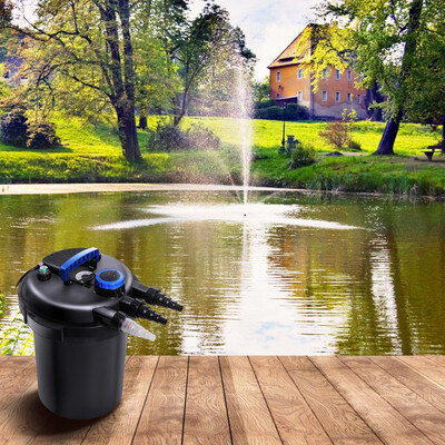 

4000GAL Pond Pressure Bio Filter with Light