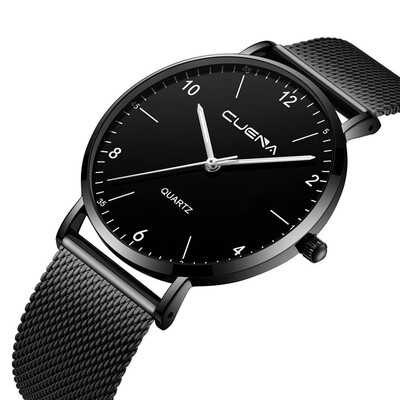 

Gobestart Luxury Watches Quartz Watch Stainless Steel Dial Casual Bracele Watch
