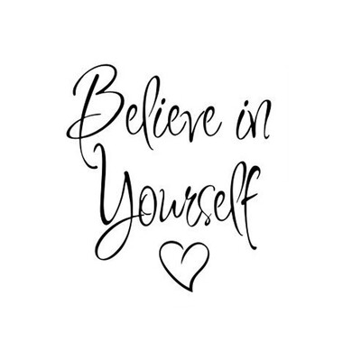 

〖Follure〗Believe In Yourself Removable Art Vinyl Mural Home Room Decor Wall Stickers