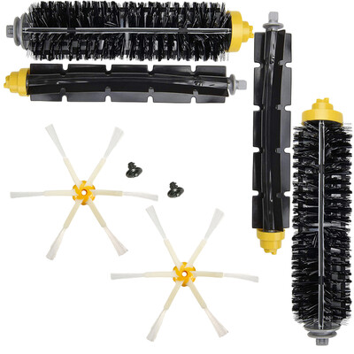 

8pcs 6-Arm Rubber Brushes For IRobot Roomba 700 760 770 780 785 600 620 630 645