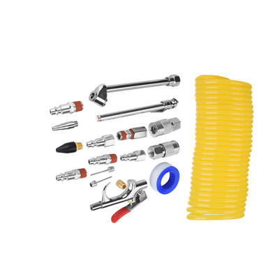 

Greensen 20Pcs Air Compressor Fittings Kit Air Blow Gun Horse Pneumatic Accessory Set