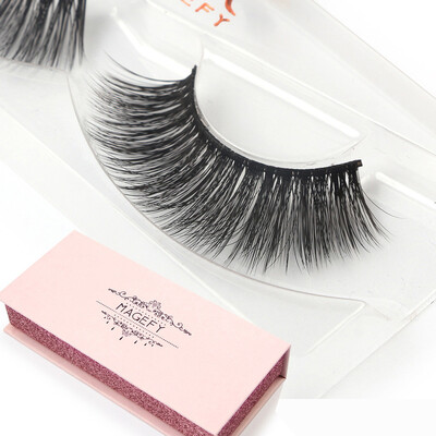 

〖Follure〗1 Pair 3D Natural Thick False Fake Eyelashes Eye Lashes Makeup Extension