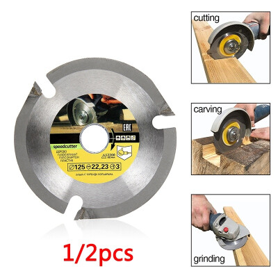 

125mm 3T Circular Saw Blade Multitool Grinder Saw Disc Carbide Tipped Wood Cutting Disc