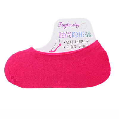 

Summer Women Socks Thin Candy Invisible Non-slip Boat Cute Ankle Magi Shallow Mouthc Socks