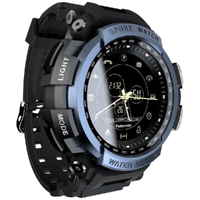 

LOKMAT MK28 Smart Watch 114inch Screen BT40 Life Waterproof Pedometer Calories Alarm Sports Men Smartwatch for Android 60 iOS