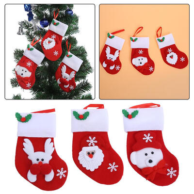 

Christmas socks knife&fork sets Christmas tree decoration pendant candy