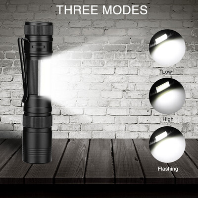 

Saidsome Multifunction LED Flashlight Tactical Light With Screwdrivers Camping Tools flashlight lamp